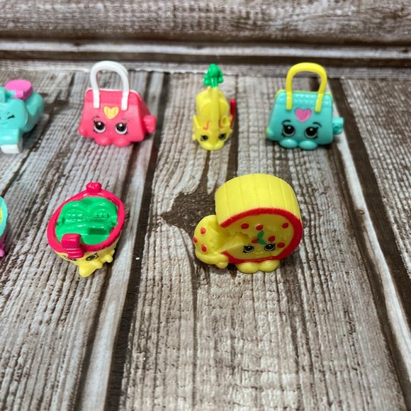 Lot of 7 SHOPKINS Italian Tour Figures Toys No Duplicates - Picture 3 of 4
